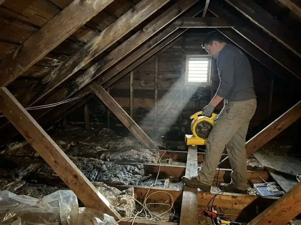 attic-water-damage-drying-proc-007 — frequently asked questions, Emergency Water Extraction & 24/7 Flood Response in Freer,…